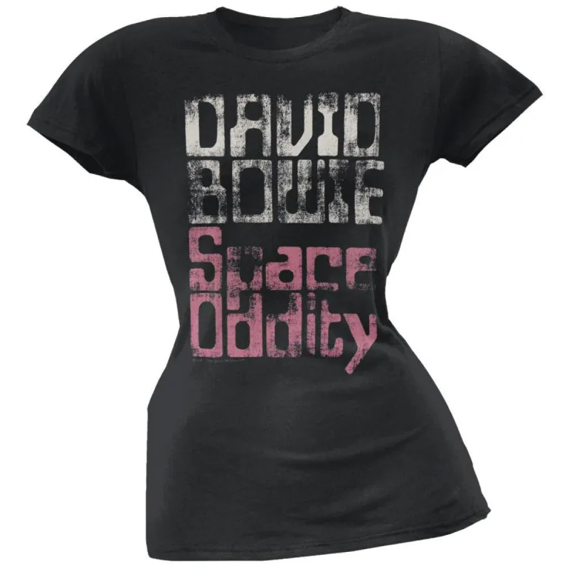 David Bowie - Space Oddity Juniors T-Shirt sold by Old Glory