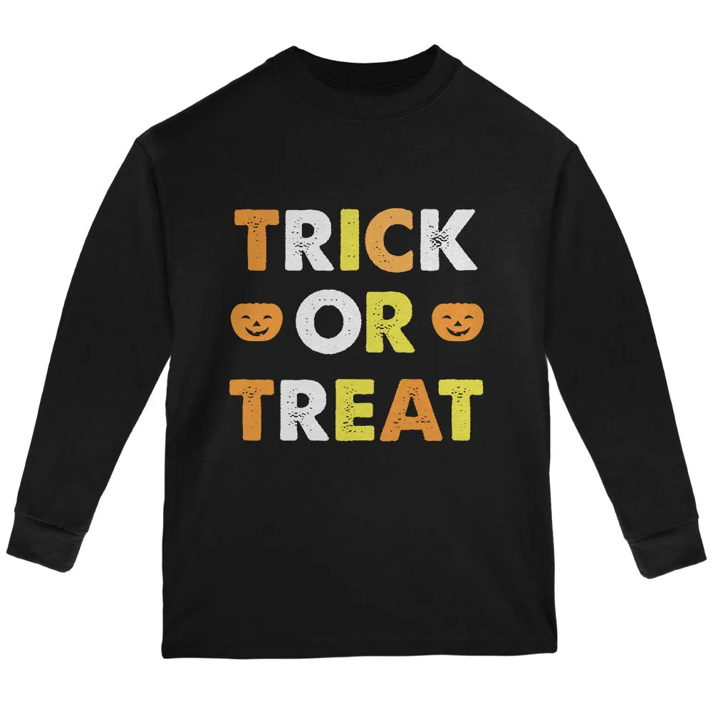 Halloween Trick Or Treat Youth Long Sleeve T Shirt sold by Old Glory