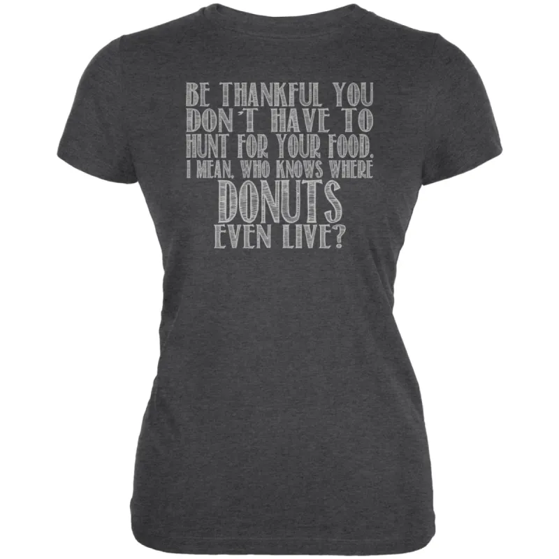 Hunt For Donuts Juniors Soft T Shirt sold by Old Glory