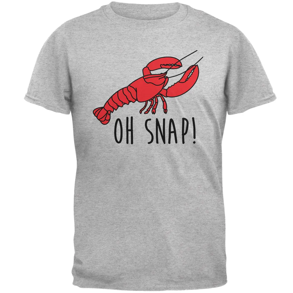 Lobster Crustacean Oh Snap Mens Soft T Shirt sold by Old Glory