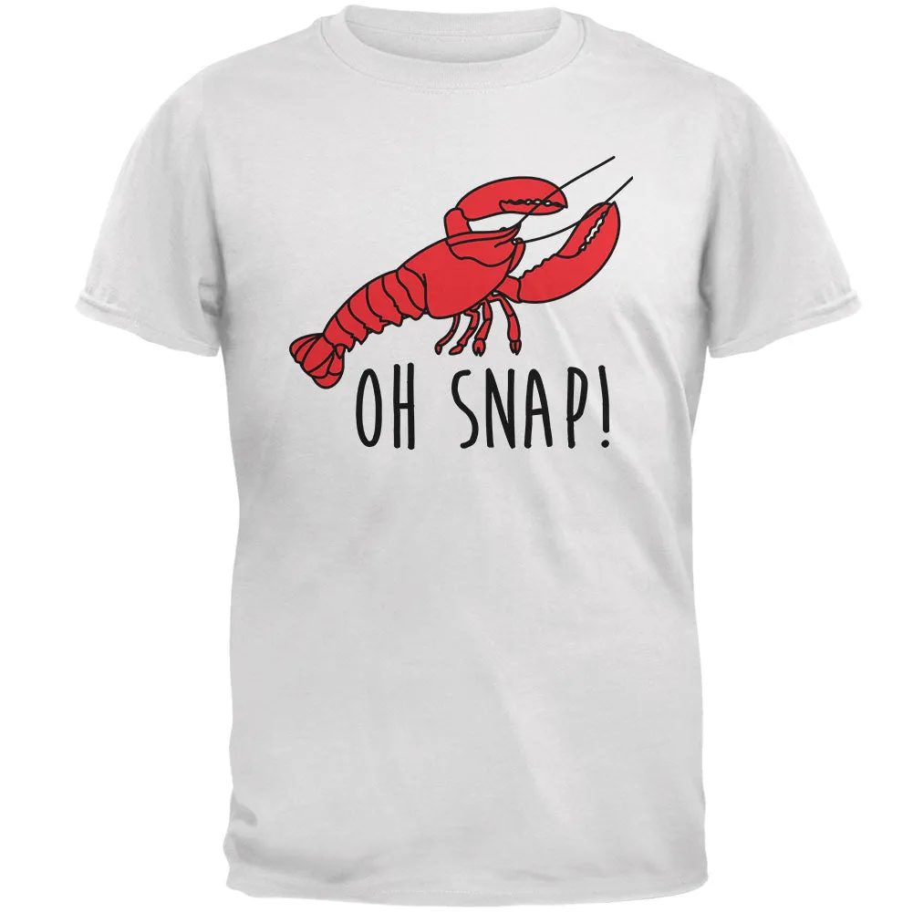 Lobster Crustacean Oh Snap Mens Soft T Shirt sold by Old Glory product image thumbnail 2
