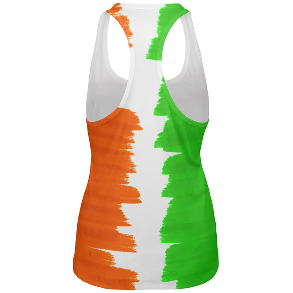 St Patrick's Day Color Me Irish All Over Womens Work Out Tank Top sold by Old Glory product image thumbnail 2