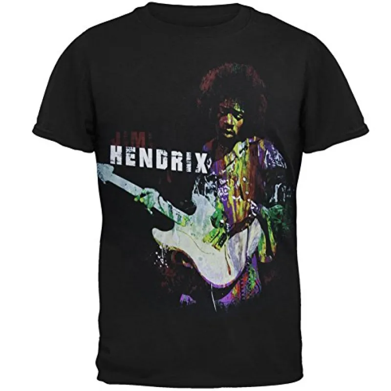 Jimi Hendrix - Rainbow Bridge Mens Soft T Shirt sold by Old Glory