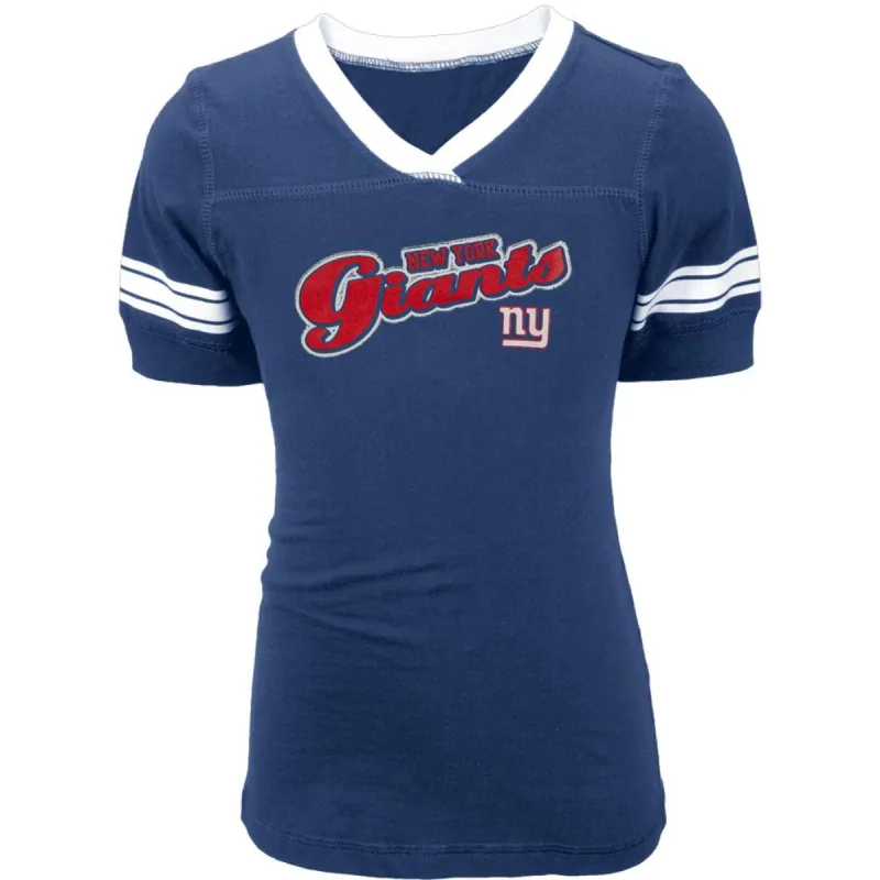 New York Giants - Swoop Logo Girls Youth NFL T Shirt sold by Old Glory