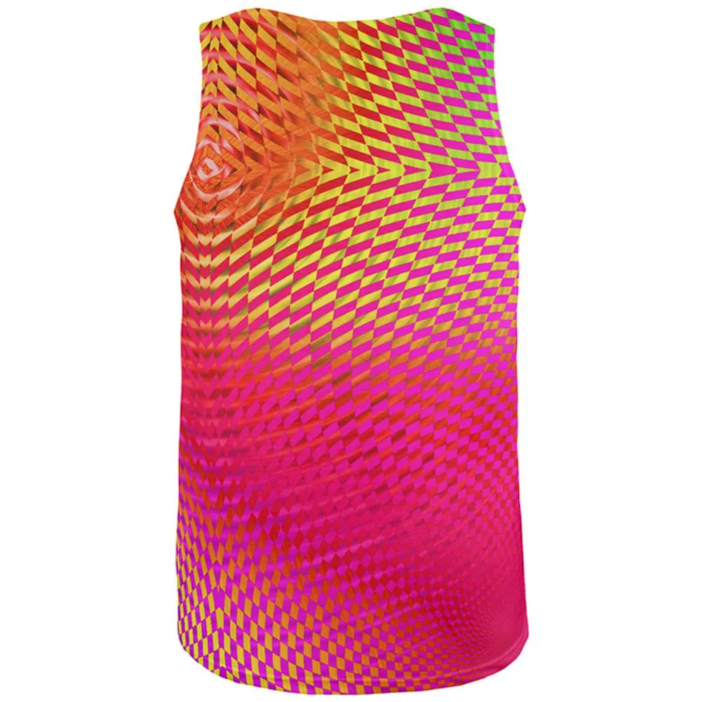 EDM Hypnotic Trance Rainbow Spiral All Over Mens Tank Top sold by Old Glory product image thumbnail 2