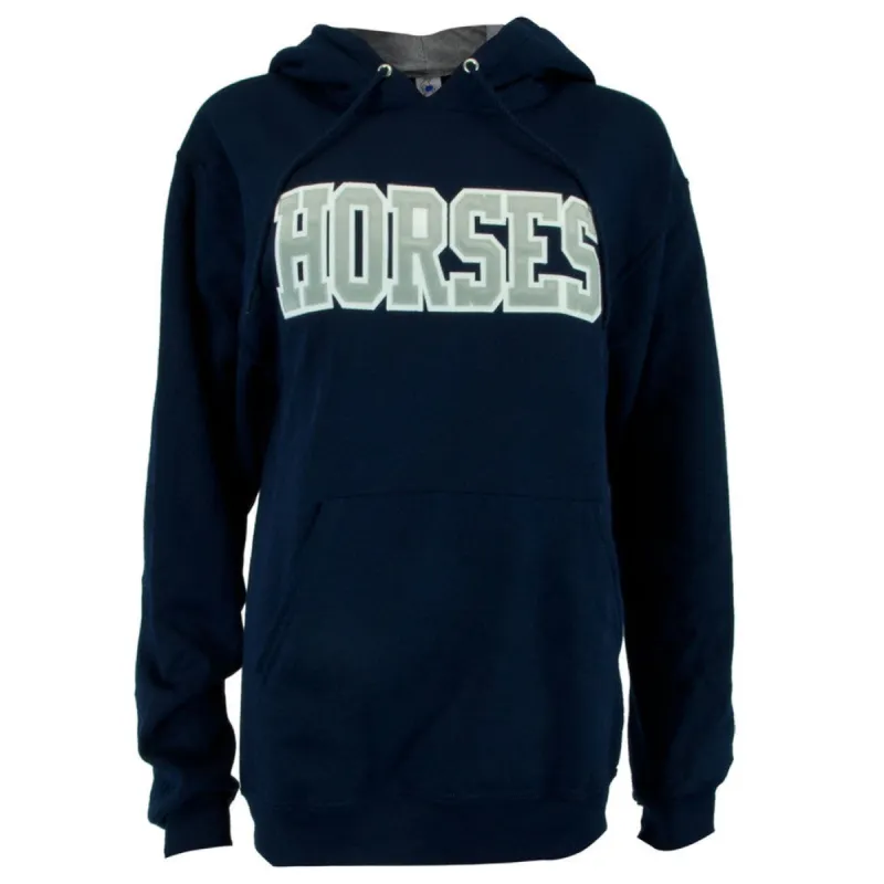 Horses Adult Pullover Hoodie made by Old Glory