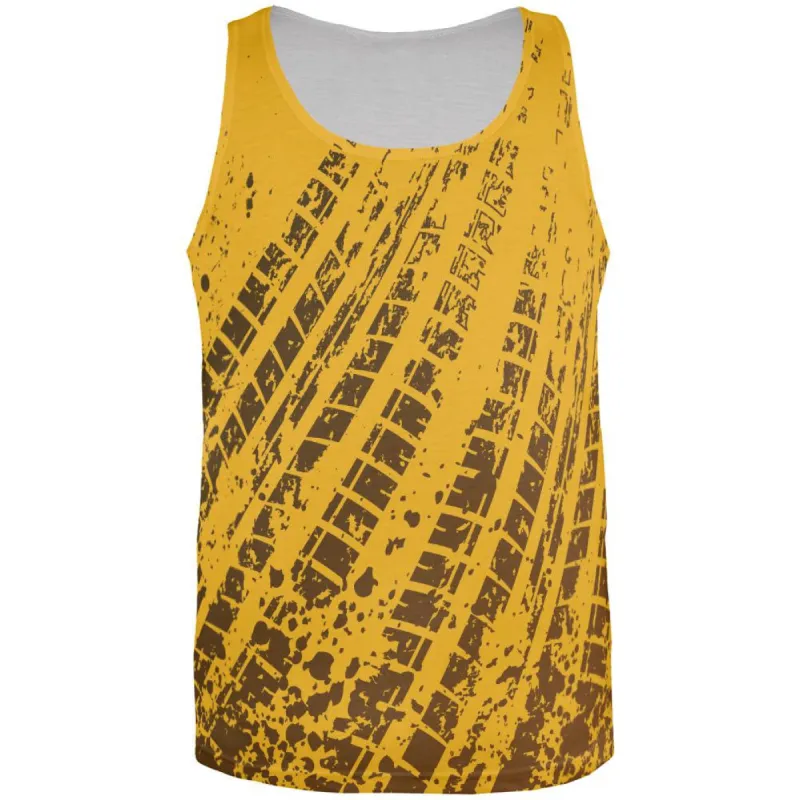 Mud and Tire Tracks All Over Adult Tank Top sold by Old Glory