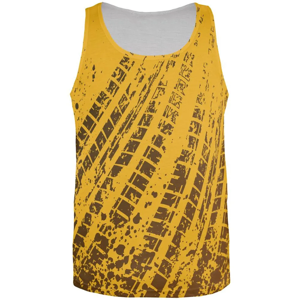 Mud and Tire Tracks All Over Adult Tank Top sold by Old Glory