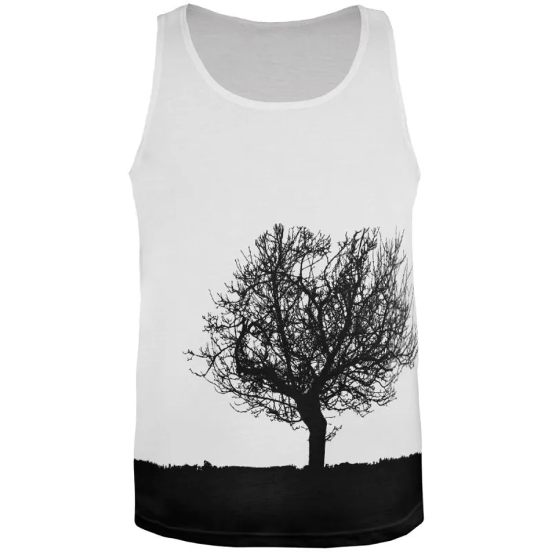 Tree Silhouette All Over Adult Tank Top sold by Old Glory