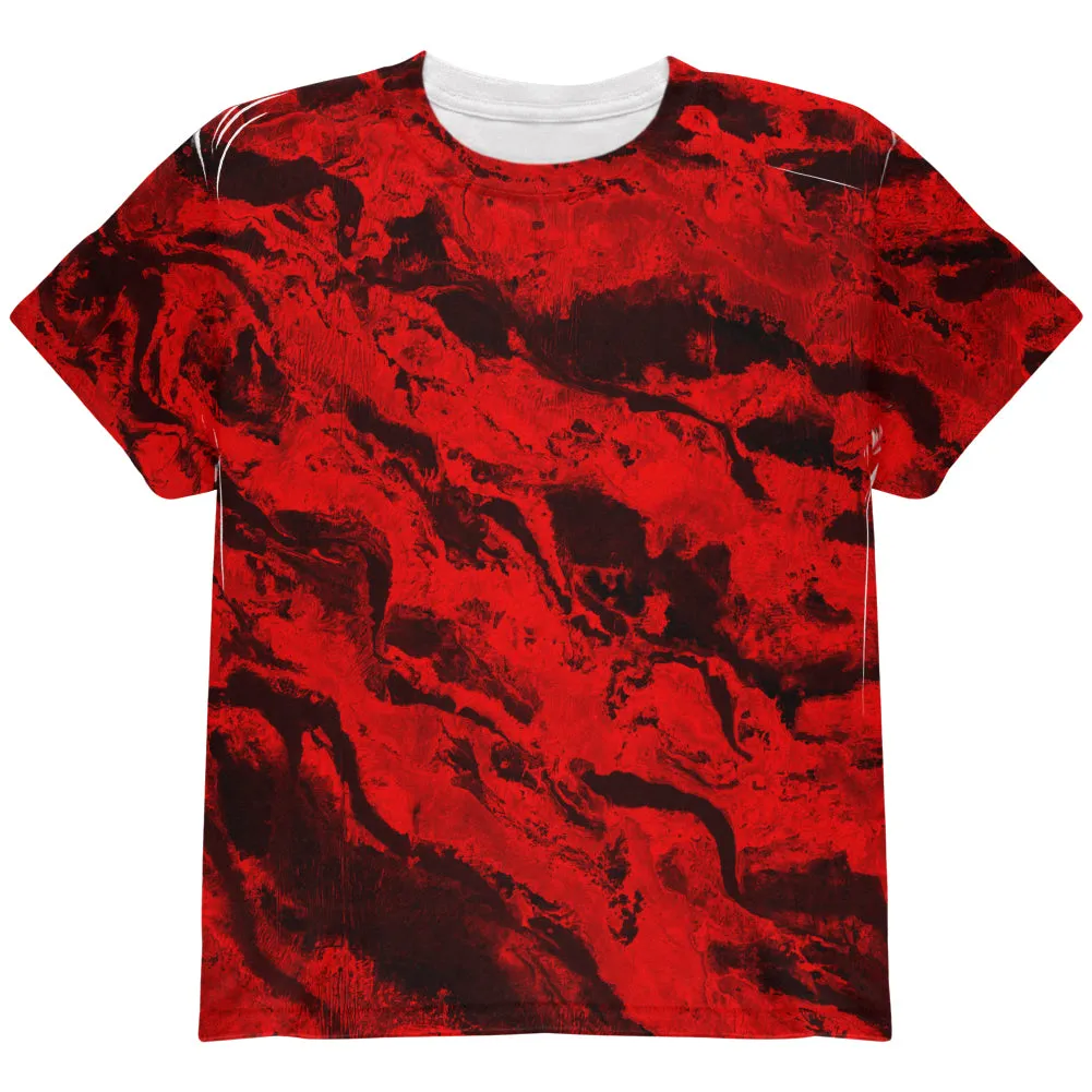 Halloween Gore Rivers of Blood All Over Youth T Shirt sold by Old Glory