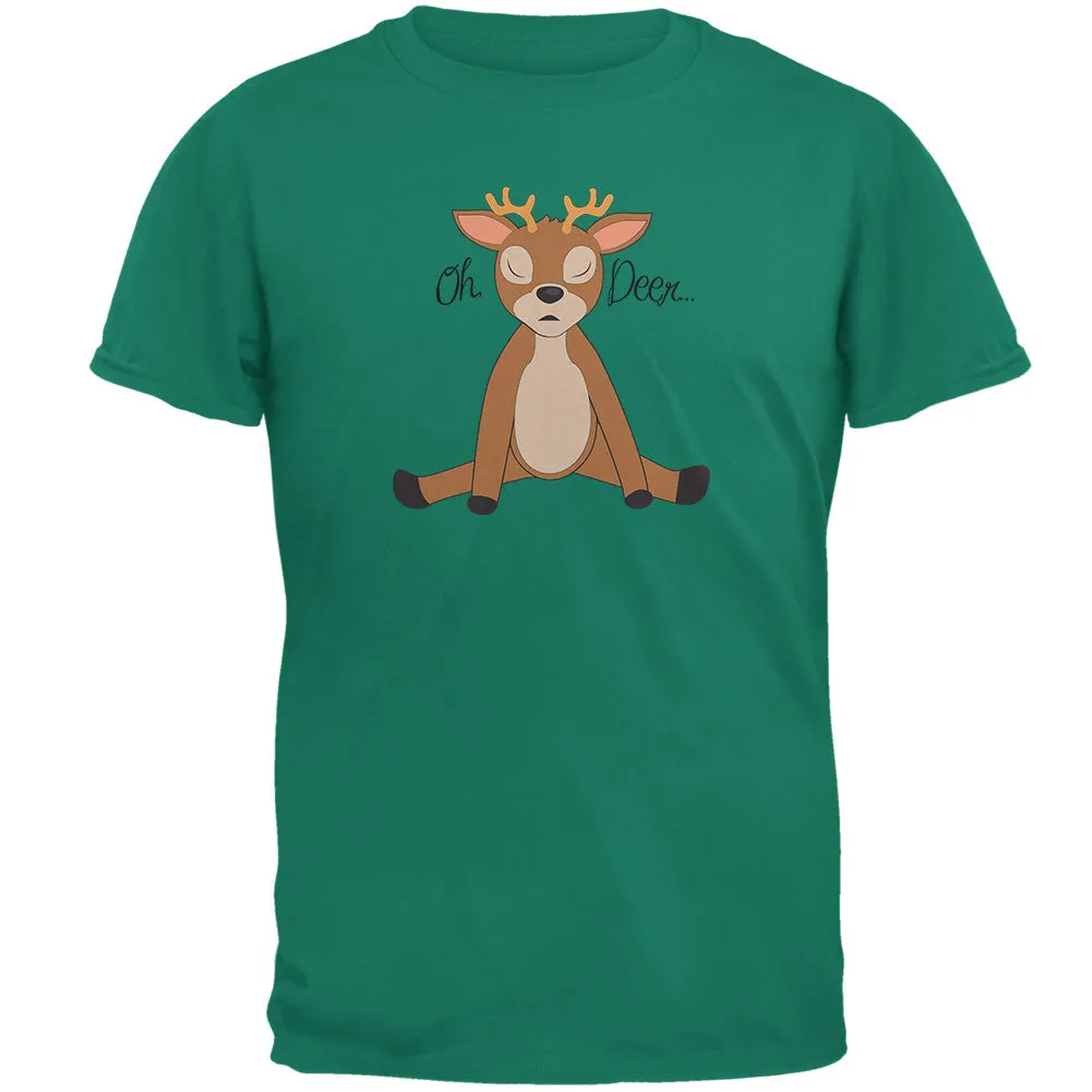 Oh Deer Funny Pun Cute Mens T Shirt sold by Old Glory