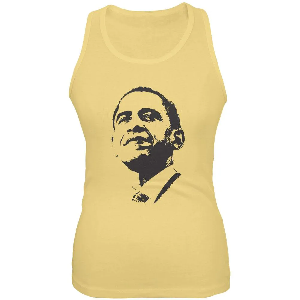 Obama - Silhouette Juniors Soft Tank Top sold by Old Glory