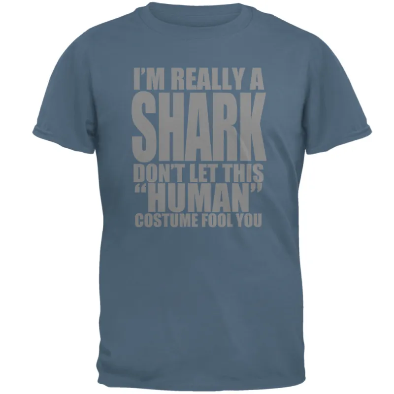 Human Shark Costume Mens T Shirt sold by Old Glory
