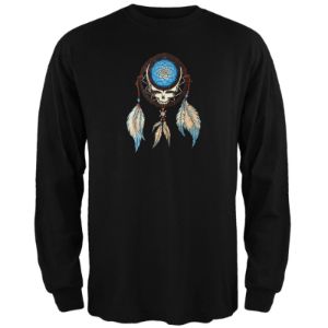 Grateful Dead - Dreamcatcher SYF Black Long Sleeve T-Shirt sold by Old Glory