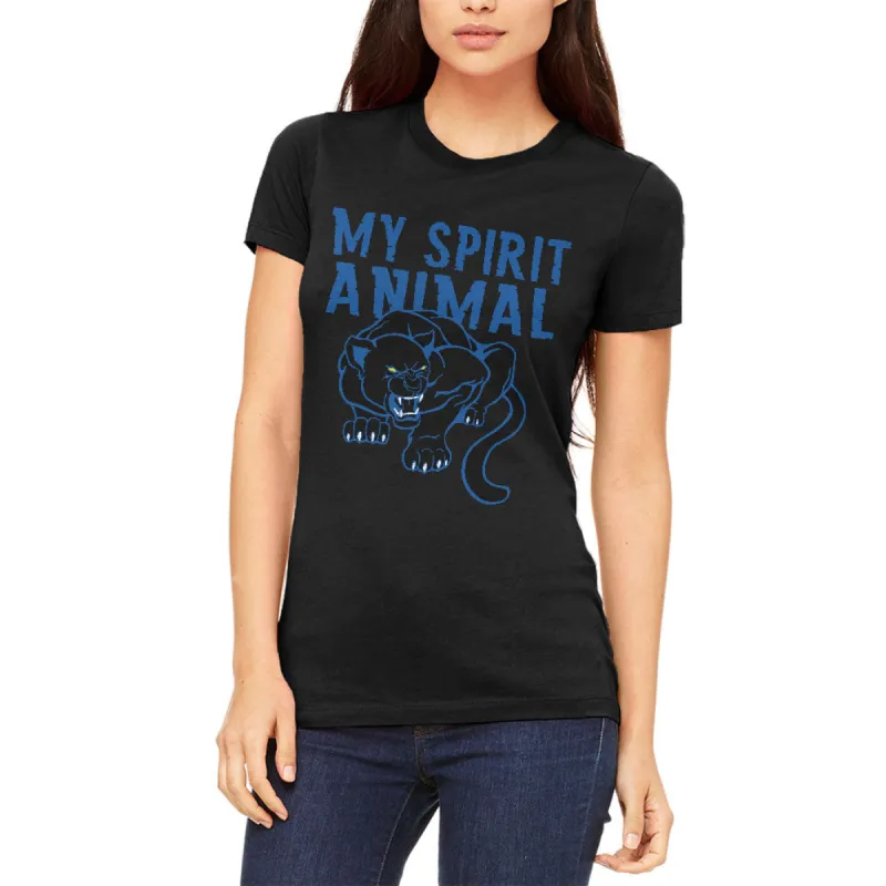 My Spirit Animal Black Panther Juniors Soft T Shirt sold by Old Glory