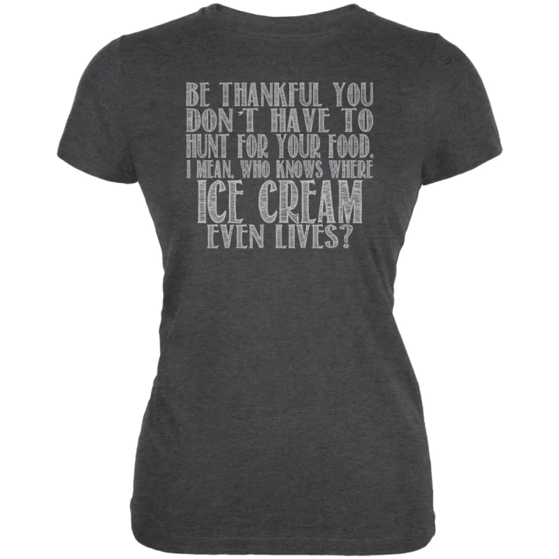 Hunt For Ice Cream Juniors Soft T Shirt sold by Old Glory
