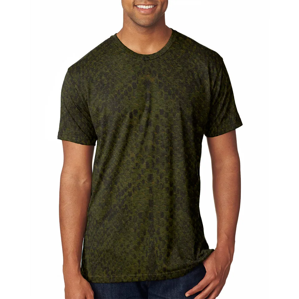 Halloween Green Snake Snakeskin Costume All Over Mens T Shirt sold by Old Glory product image thumbnail 2
