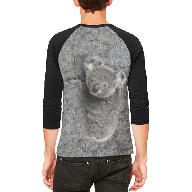 Halloween Costume Koala Costume Mens Raglan T Shirt sold by Old Glory product image thumbnail 2