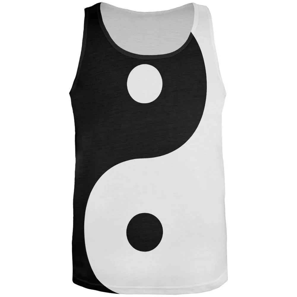 Yin Yang All Over Adult Tank Top sold by Old Glory