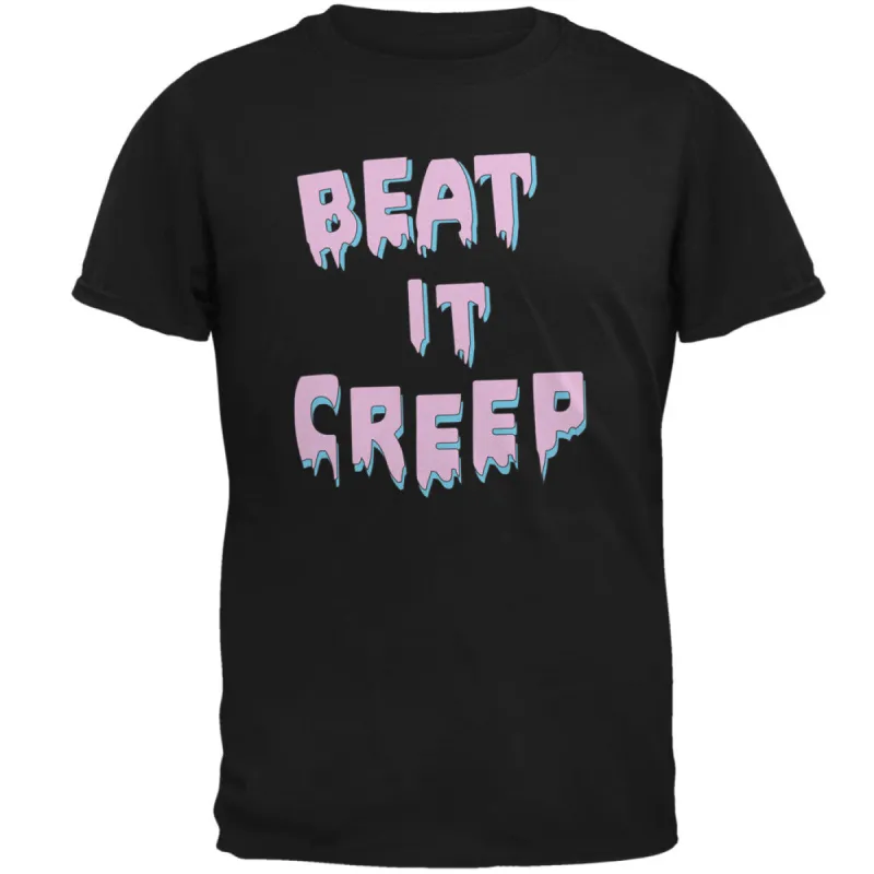 Halloween Beat it Creep Mens T Shirt sold by Old Glory