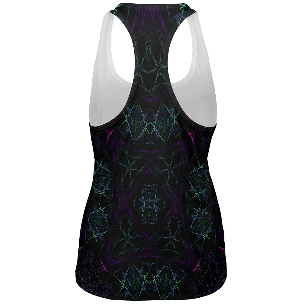 Rock Metal Neon Mandala All Over Womens Work Out Tank Top sold by Old Glory product image thumbnail 2