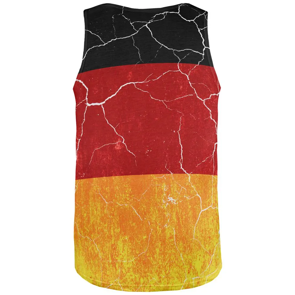 Oktoberfest Distressed Grunge German Flag All Over Mens Tank Top sold by Old Glory product image thumbnail 2