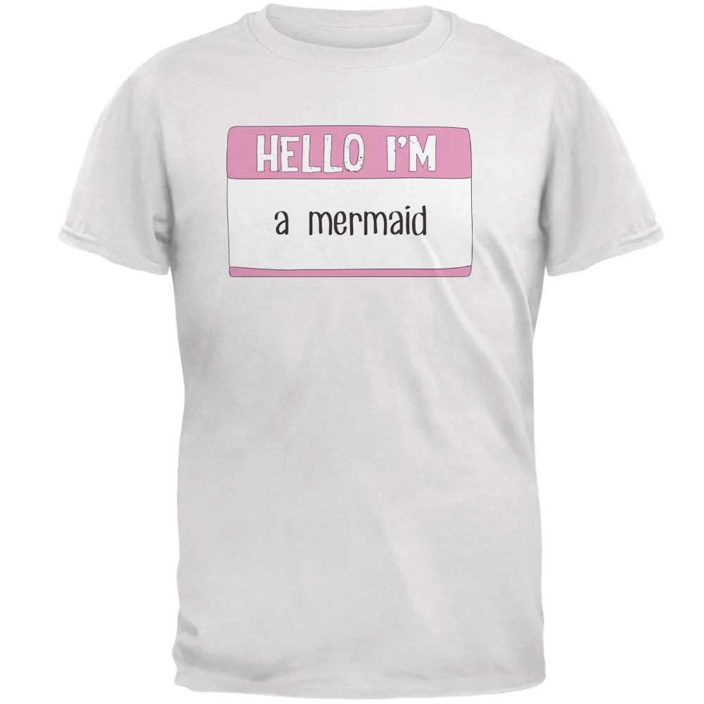 Halloween Hello I'm a Mermaid Mens T Shirt sold by Old Glory product image thumbnail 3
