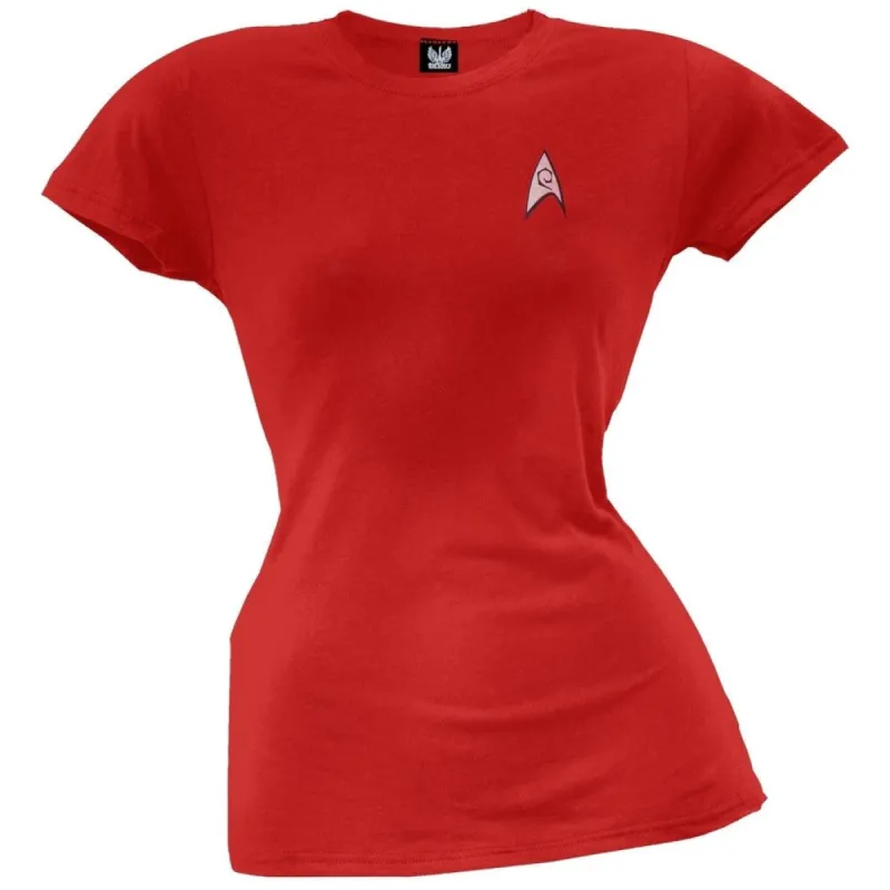 Star Trek - Engineering Uniform Juniors Costume T-Shirt sold by Old Glory