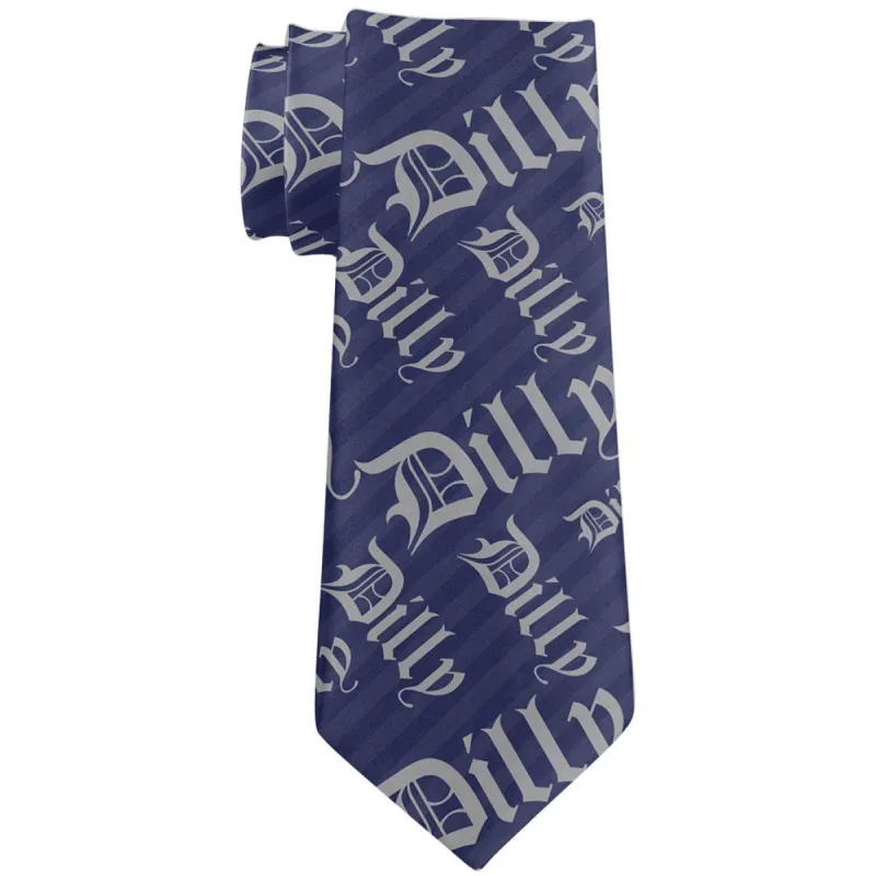 Dilly Dilly Old English Pattern All Over Neck Tie sold by Old Glory