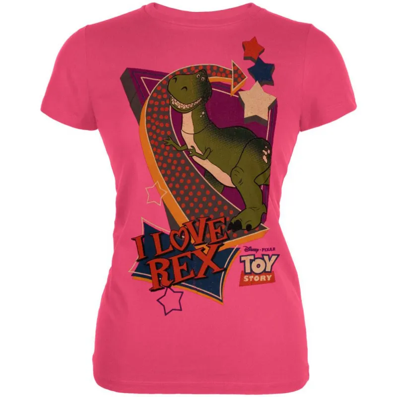 Toy Story - I Love Rex Juniors T-Shirt sold by Old Glory