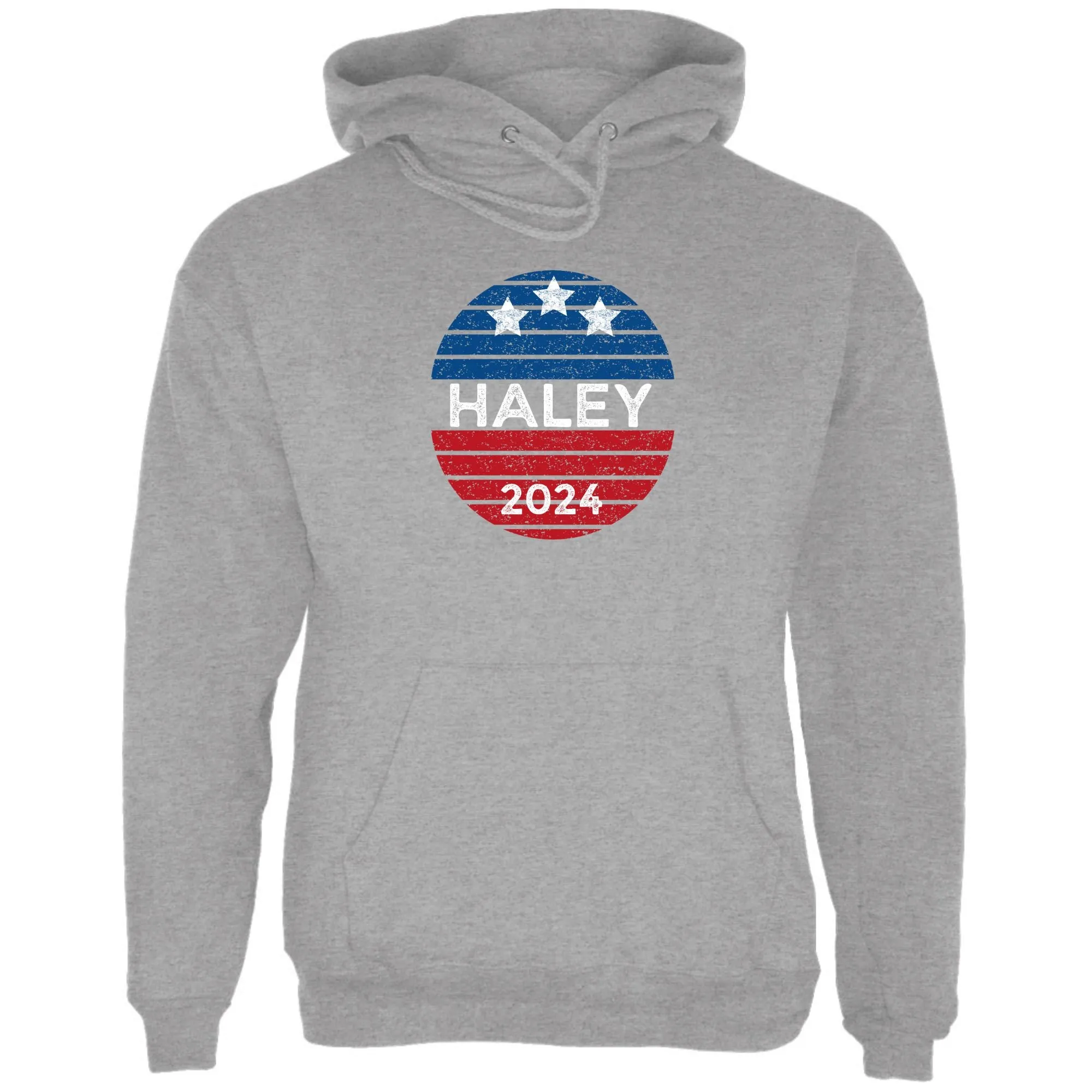 Election 2024 Nikki Haley Patriotic Vintage Sunset 2024 Mens Pullover Hoodie sold by Old Glory product image thumbnail 2