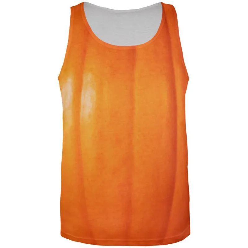 Halloween Pumpkin All Over Adult Tank Top sold by Old Glory