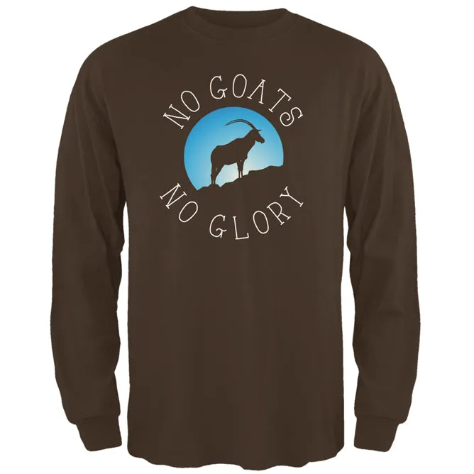 No Guts Goats No Glory Mens Long Sleeve T Shirt sold by Old Glory