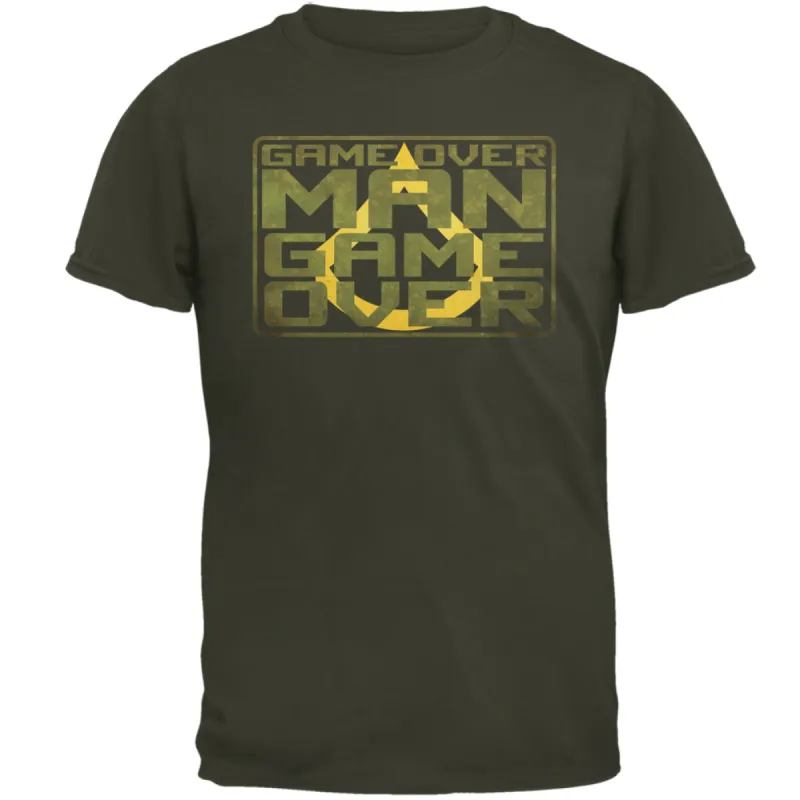 Game Over Man Game Over Mens T Shirt sold by Old Glory