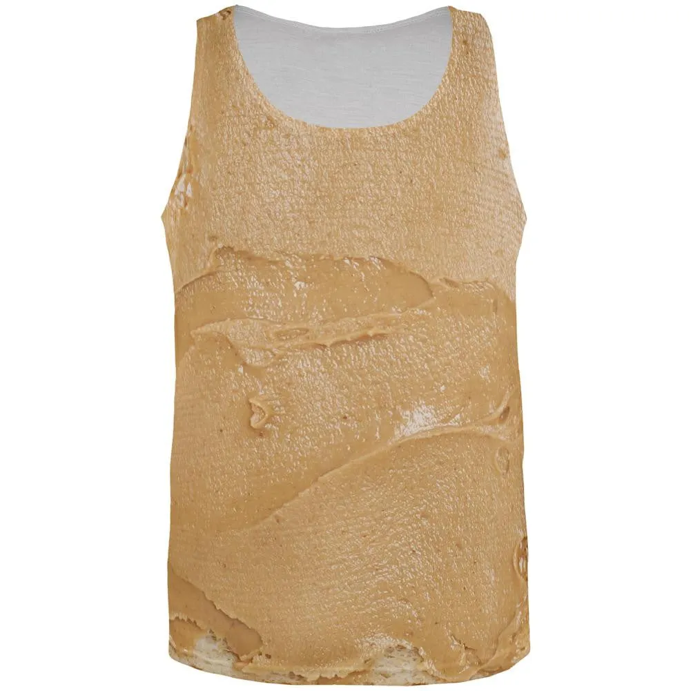Halloween Peanut Butter Costume All Over Adult Tank Top sold by Old Glory