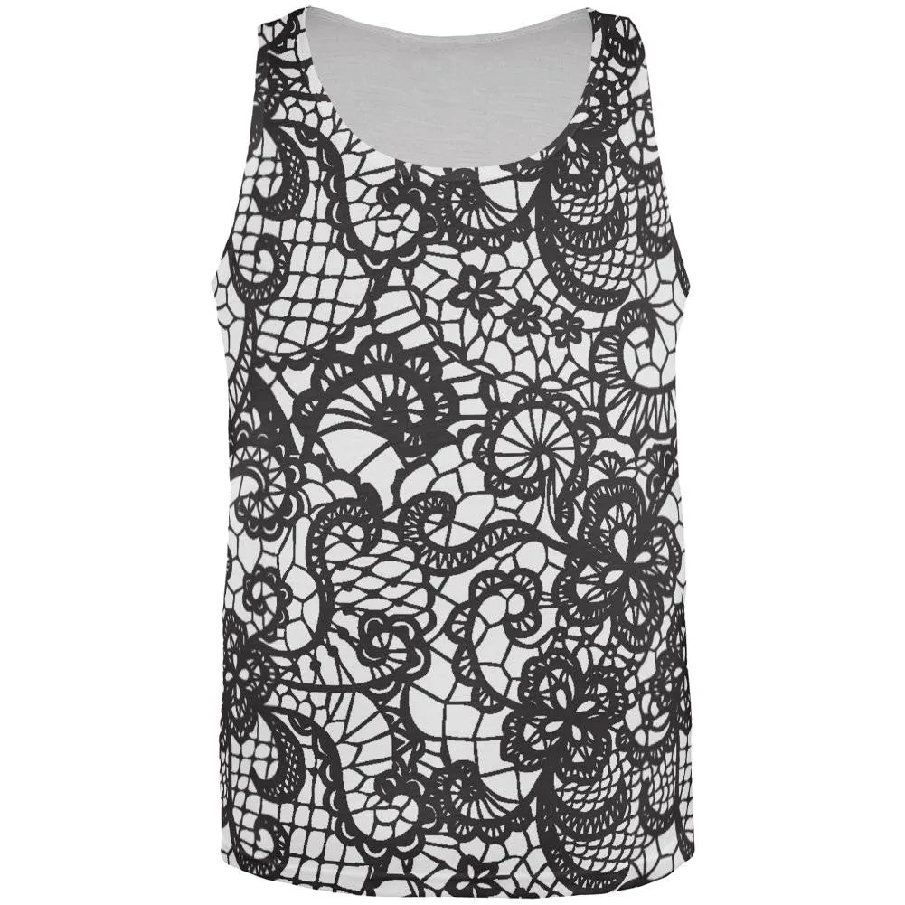 Lace All Over Adult Tank Top sold by Old Glory