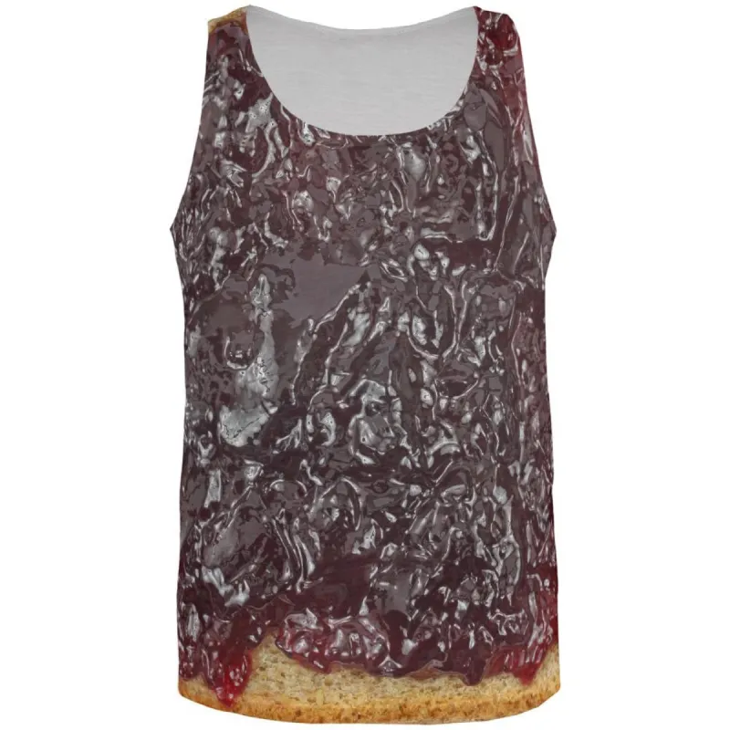 Halloween Jelly Costume All Over Adult Tank Top sold by Old Glory