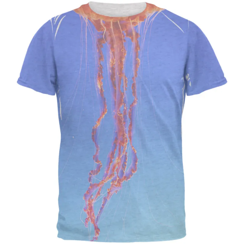 Halloween Costume Orange Nettle Jellyfish Costume Mens T Shirt sold by Old Glory
