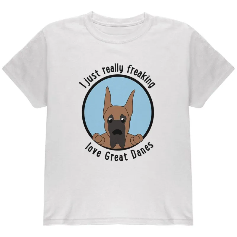 I Just Love Great Danes Dog Youth T Shirt sold by Old Glory