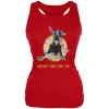 Whatever Floats your Goat Boat Red Juniors Soft Tank Top sold by Old Glory