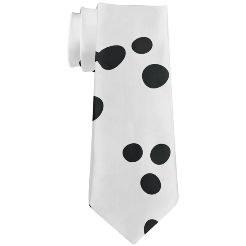 Halloween Dalmatian Dog Spots All Over Neck Tie sold by Old Glory