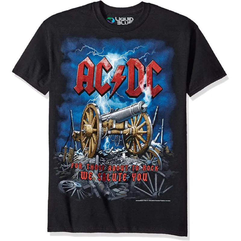 AC/DC - Cannon Carnage Mens T Shirt sold by Old Glory