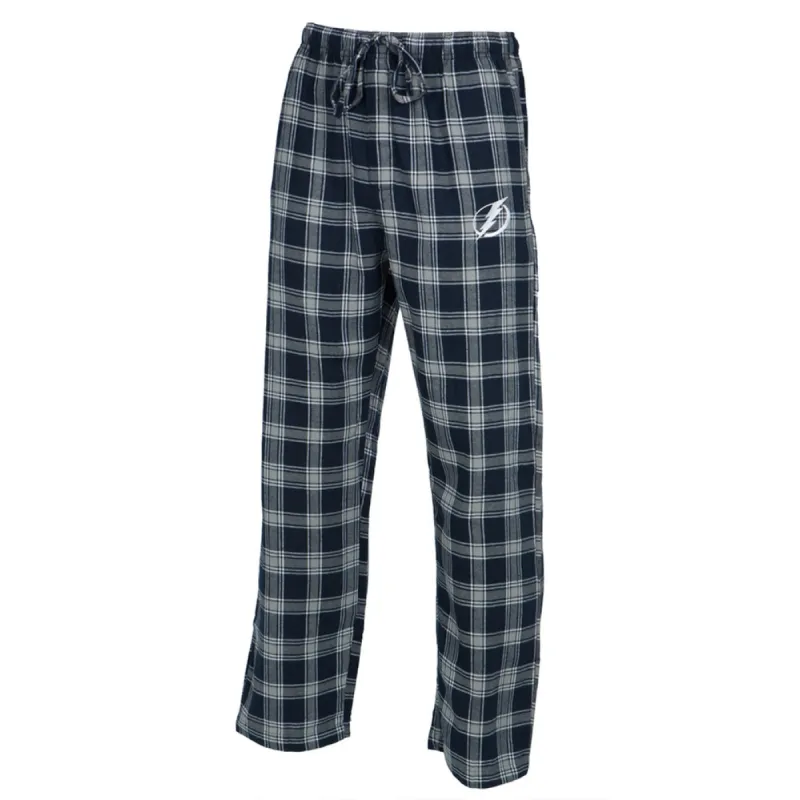 Tampa Bay Lightning - Logo Plaid Lounge Pants sold by Old Glory