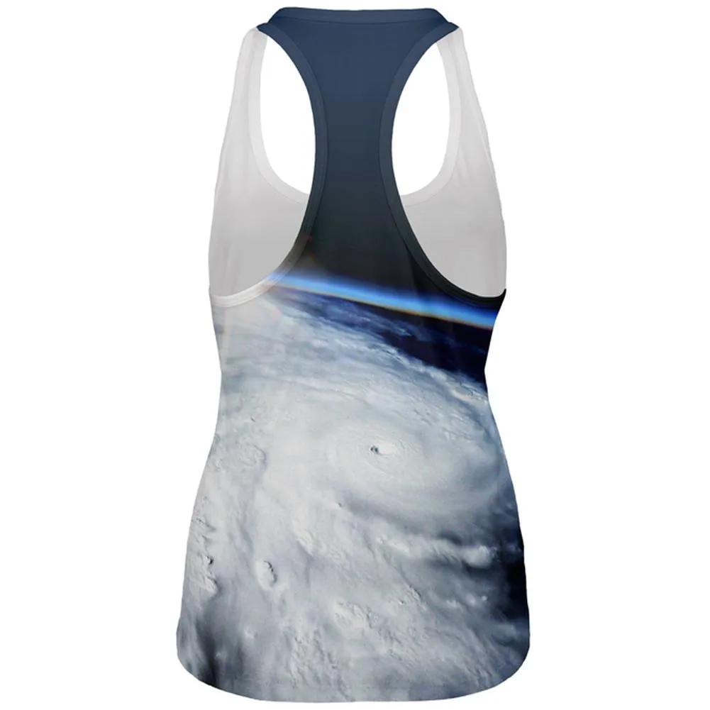 Hurricane at Sunrise Force of Nature All Over Womens Work Out Tank Top sold by Old Glory product image thumbnail 2