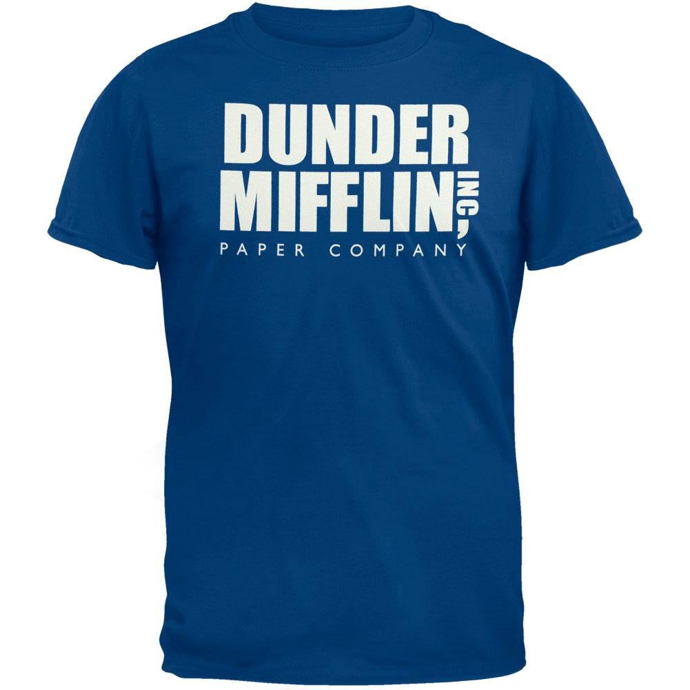 The Office - Dunder Mifflin Blue T-Shirt sold by Old Glory