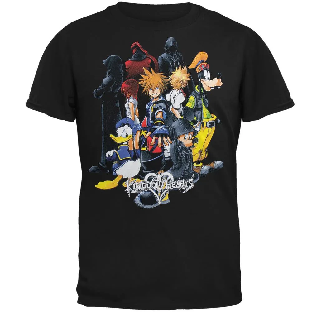 Kingdom Hearts - Hearts Group Youth T-Shirt sold by Old Glory