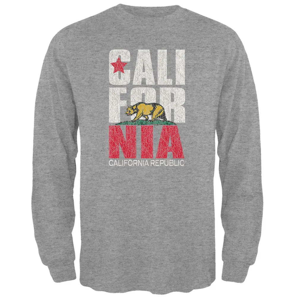 California Bear Mens Long Sleeve T Shirt sold by Old Glory product image thumbnail 3