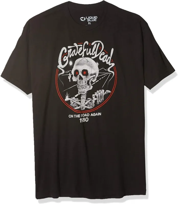 Grateful Dead - On the Road Again Mens T Shirt sold by Old Glory