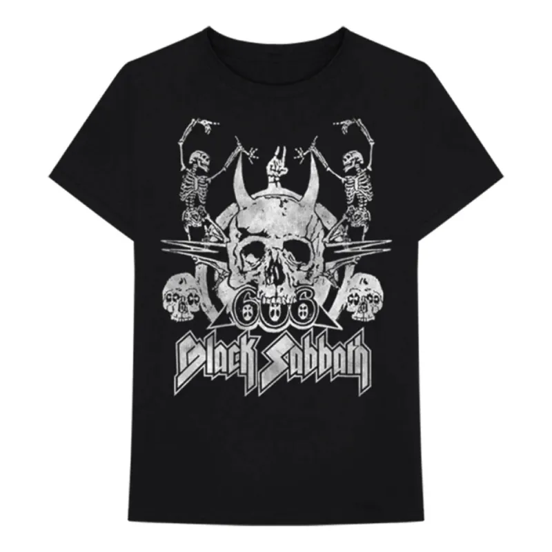 Black Sabbath - Dancing Skeletons Mens T Shirt sold by Old Glory