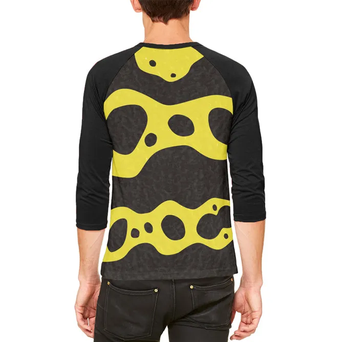 Halloween Costume Yellow Banded Poison Dart Frog Costume Mens Raglan T Shirt sold by Old Glory product image thumbnail 2